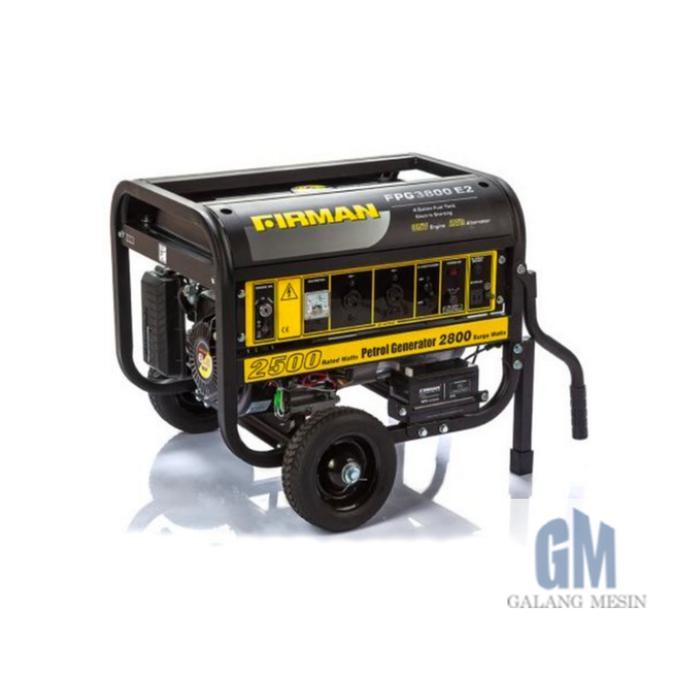 Mesin Genset Bensin Gasoline Generator Listrik FIRMAN FPG 3800 E2 FPG3800E2 2500WATT