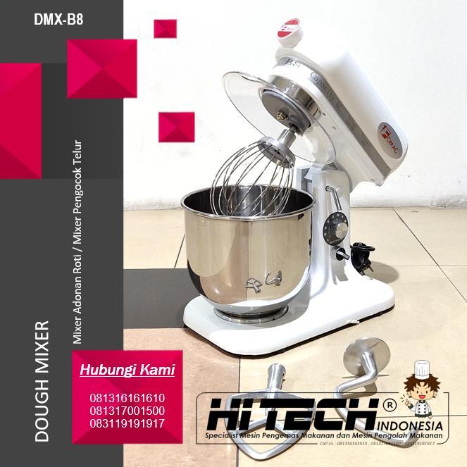 Dough Mixer 8 Liter FOMAC DMX-B8 Mixer Adonan Roti Kue Pengocok Telur