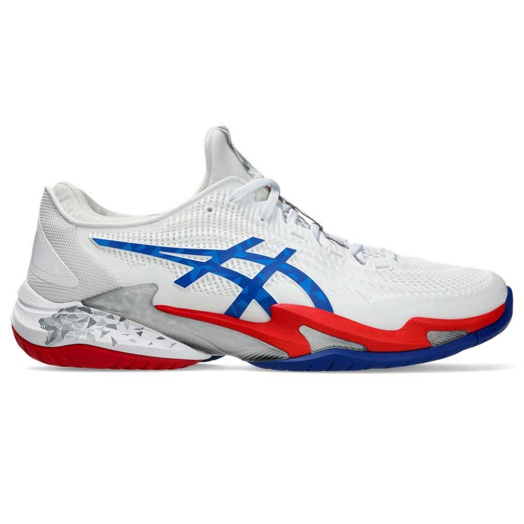 Sepatu Tennis ASICS Court FF 3 Novak White Asics Blue Original