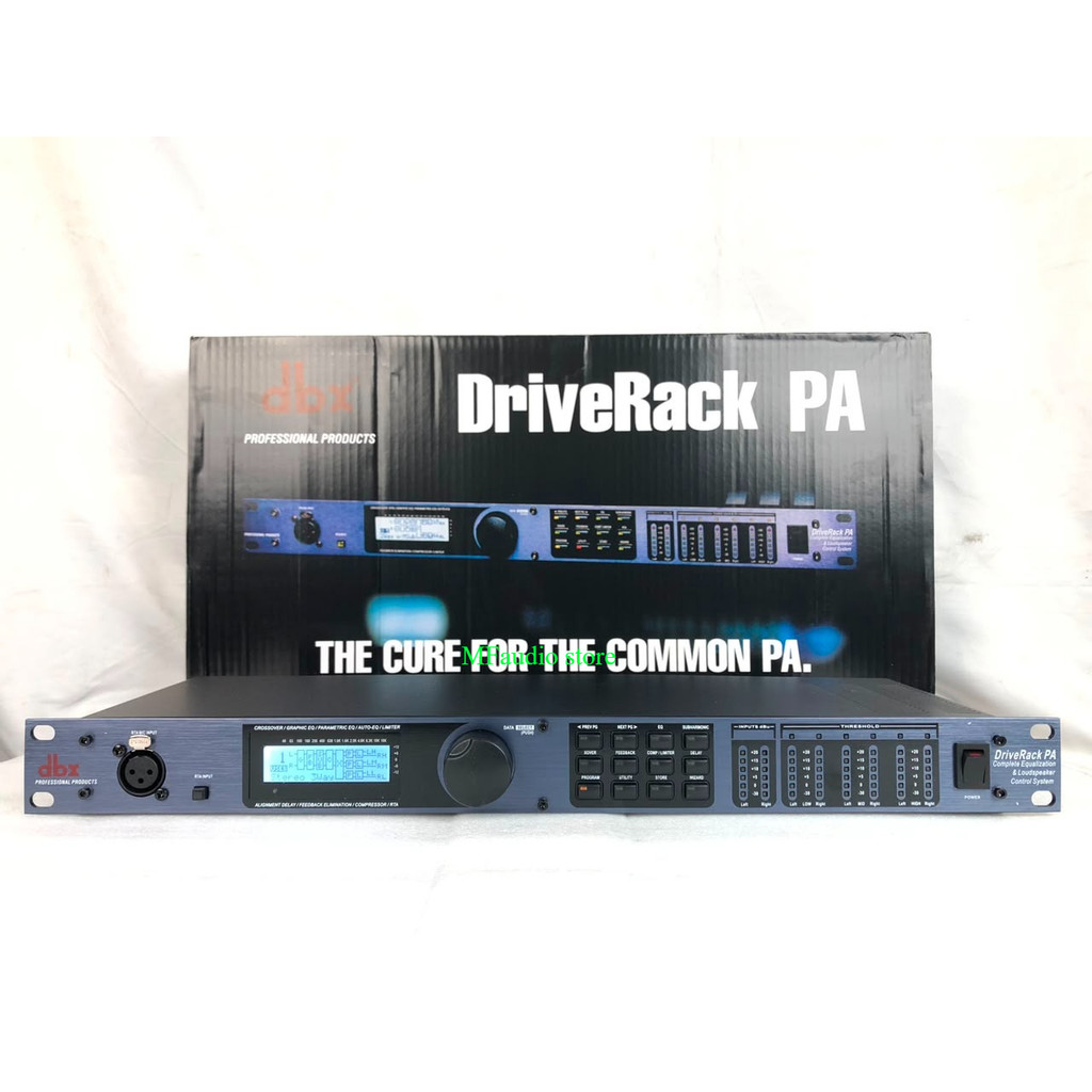 SPEAKER MANAGEMENT DBX PA  / DBX pa   DRIVERACK PA / DBX PA/ DBX PA