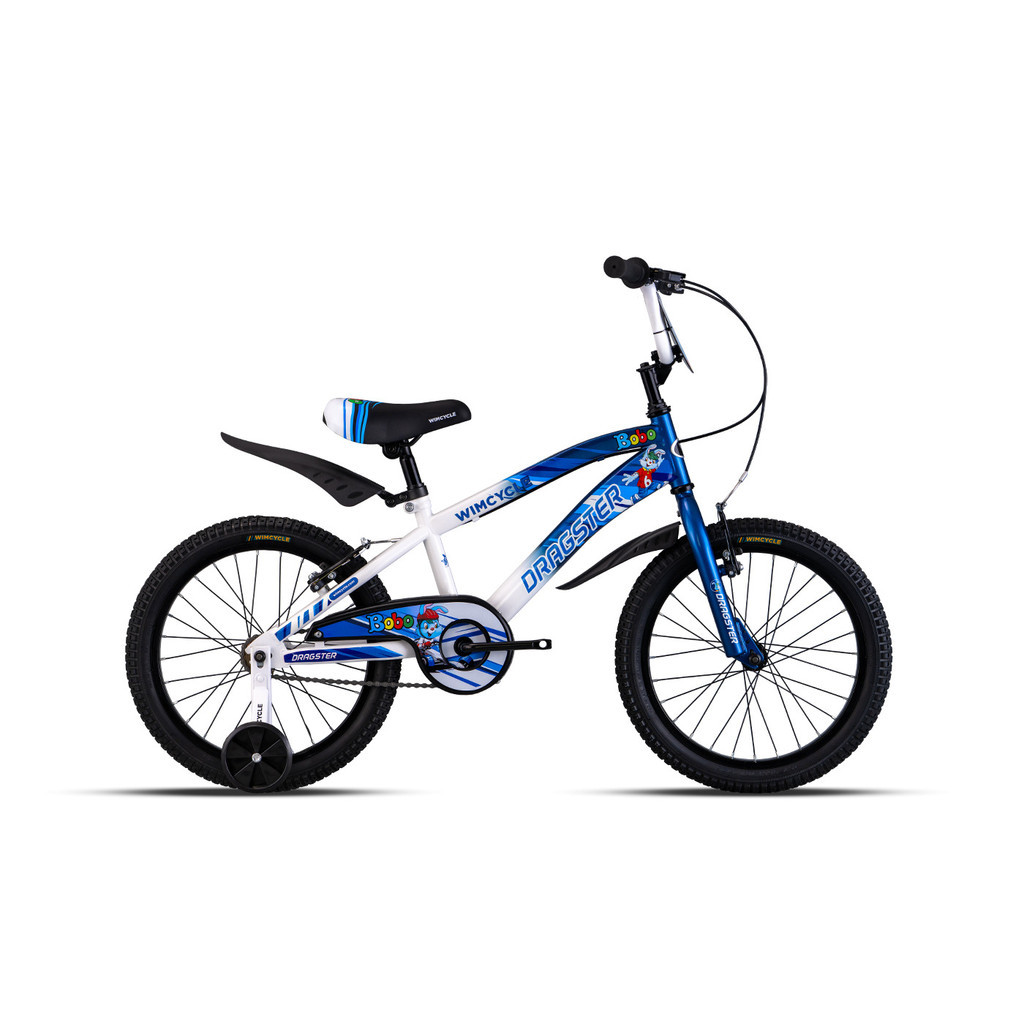 SEPEDA BMX ANAK LAKI-LAKI 18 INCH WIMCYCLE DRAGSTER BOBO