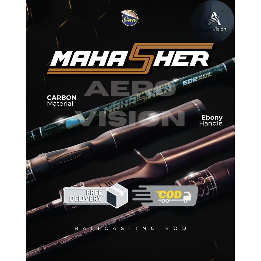Joran Baitcasting Orca Mahasher Ultralight - 502UL