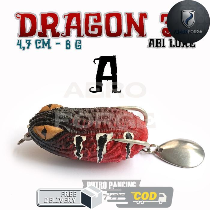 Lure DRAGON 3D BLADE Abi Lure Soft Frog softfrog - A