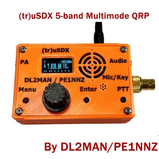(tr)uSDX usdx transceiver 5band Multimode QRP Kits and assembled with case by PE1NNZ and DL2MAN