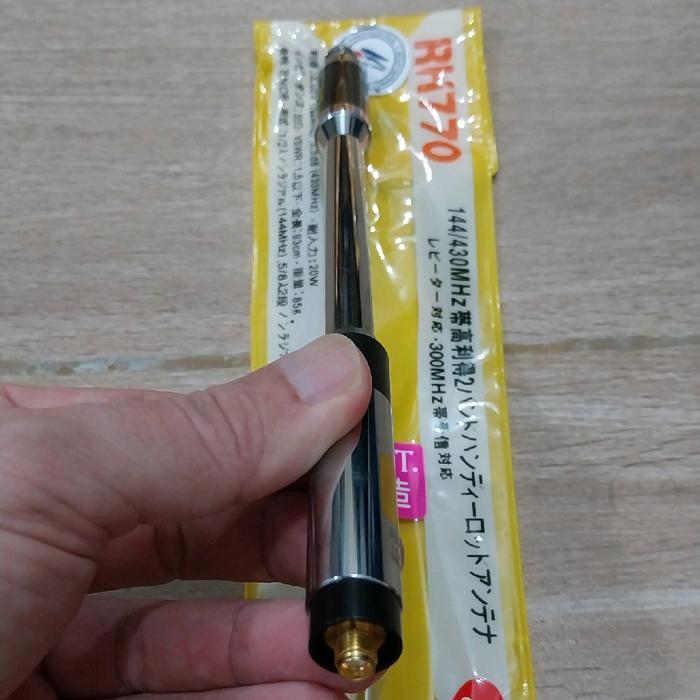 antena ht  jarak  jauh RH770 dualband female buat ht TEXAS TX2 TX3TX5 SCOM FC9PRO KINNOTA UVK5 PLUS 
