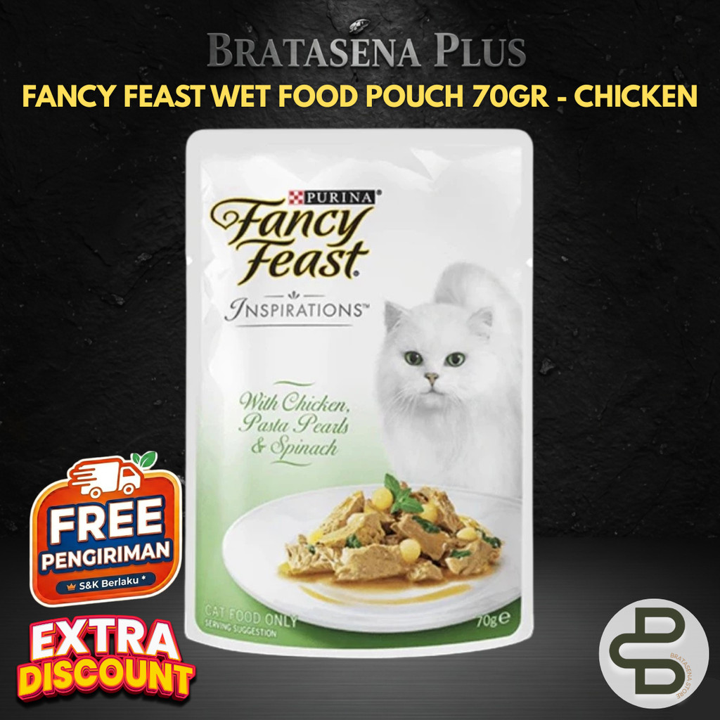 FANCY FEAST WET FOOD POUCH 70GR - CHICKEN