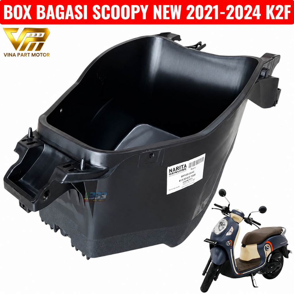 Box Bagasi Box Luggage Honda Scoopy K2F 2021 - 2024