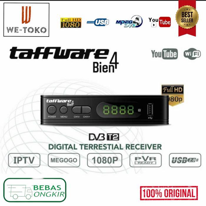 Set Top Box Taffware Bien 4 Digital Satellite TV Tuner Box H264 DVB-T2