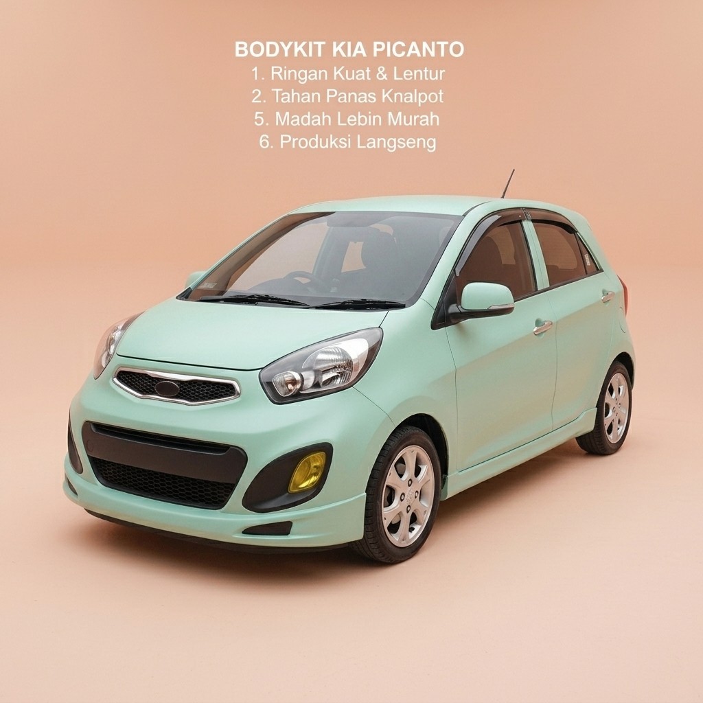 bodykit kia picanto 2011-2015 bodikit picanto body kit