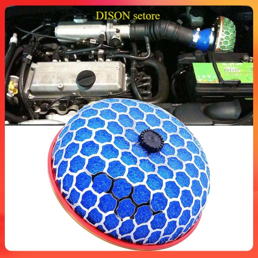 DISON Open Filter Saringan Udara Mobil Filter Udara Saringan Karburator Motor open filter mobil 80mm