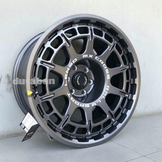 Velg R16 16x8" 5x114 ET 35 Lenso MX Ebola Grey Anthrasite