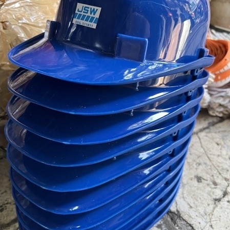 Terlaris Helm Proyek JSW SNI Dengan Tali Dagu Dan Dahi