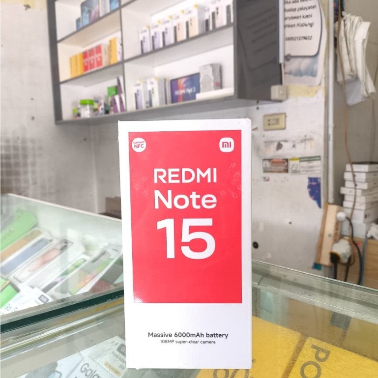 redmi note 15 6/128 garansi resmi