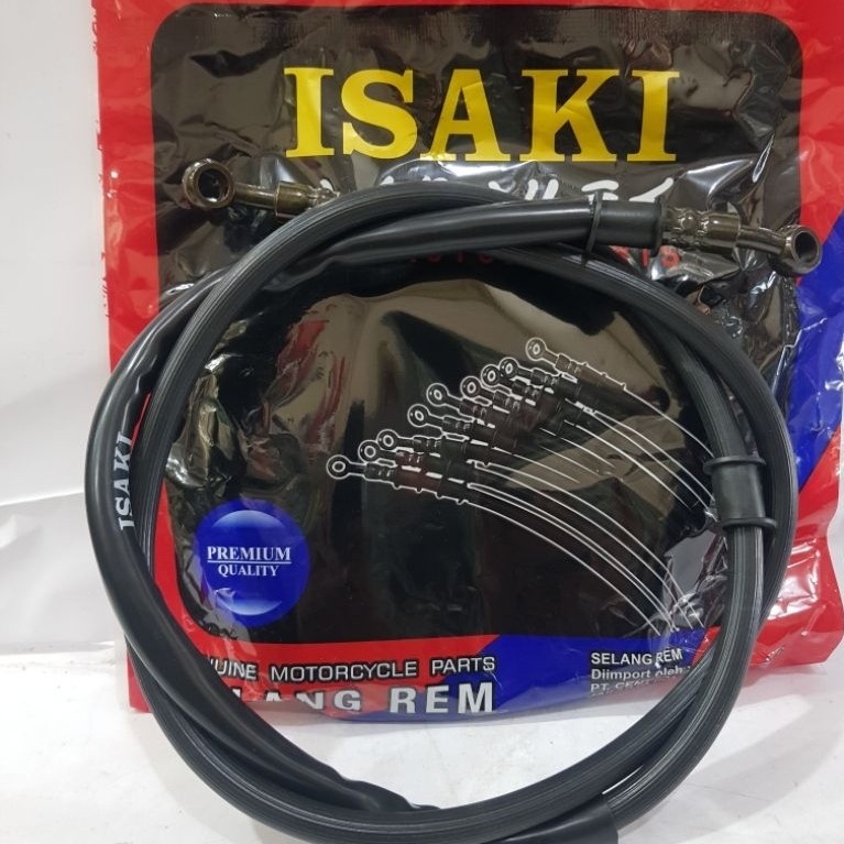 SELANG REM CAKRAM DEPAN 140CM KLX 150 ISAKI