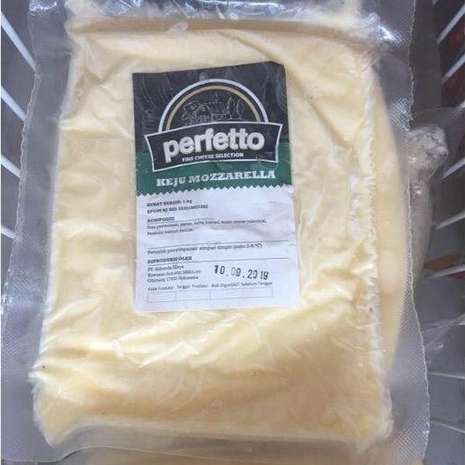 Milk- Keju Mozarella Perfetto 1Kg Cheese Mozarela