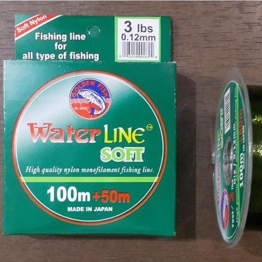 Senar Pancing Water Line Waterline soft / Senar Waterline Soft hijau Lumut