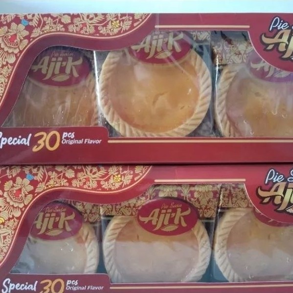 Pie Susu Ajik Isi 30 Pcs Kemasan Baru