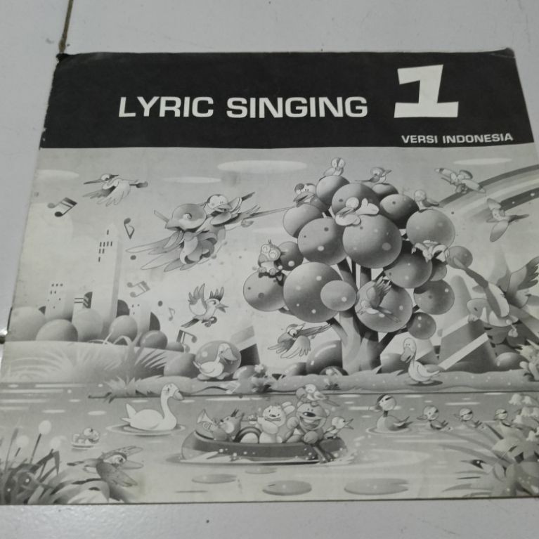 Buku Lyric Singing Yamaha JXC 1 / Buku JXC2 Yamaha