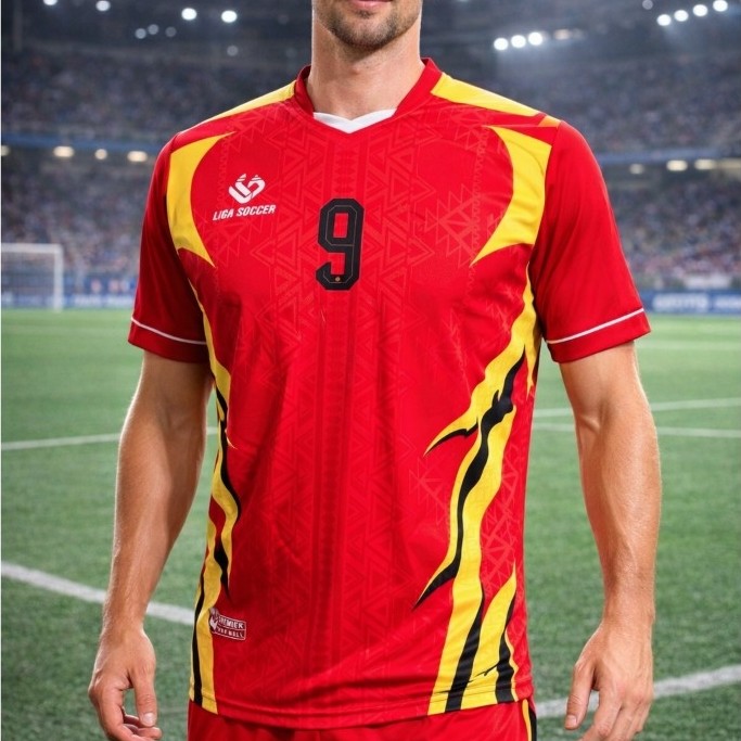 Jersey Bola Tim Isi 18 Stel Hyget Printing / Set 18 tim bola