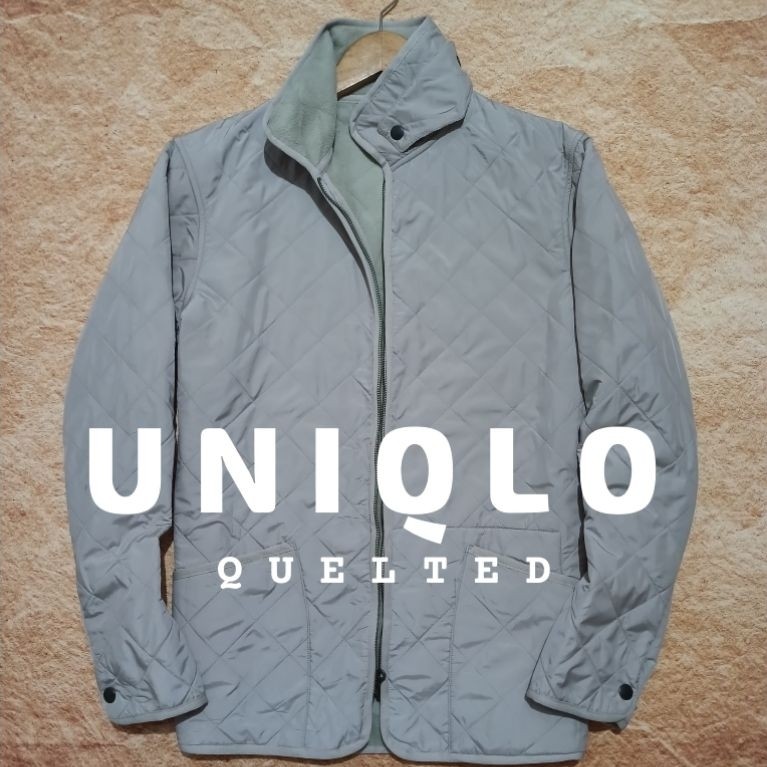 jaket quilted UNIQLO bekas pakai recomend