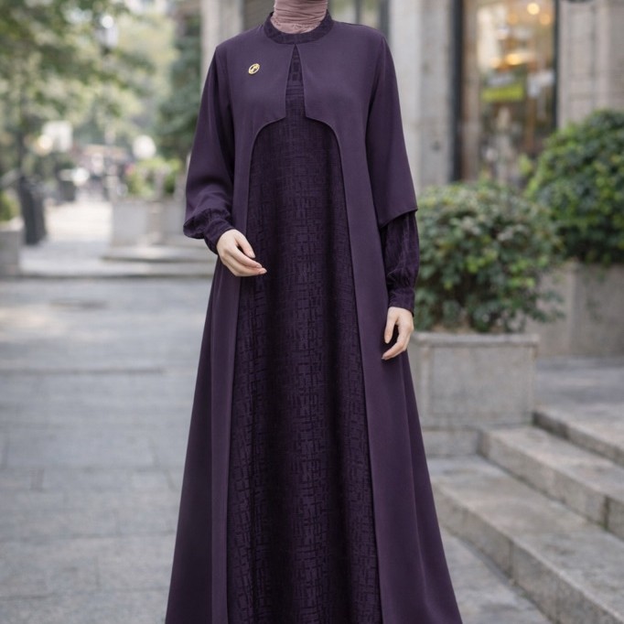 Yasmin Dress by Naura / Dress Naura Original / Gamis Naura Premium / Gamis Naura