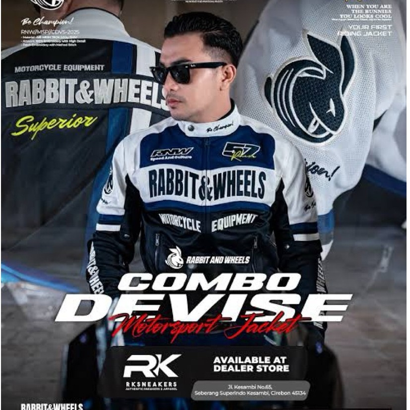 Jaket Rabbit And Wheels Devise Original Semarang