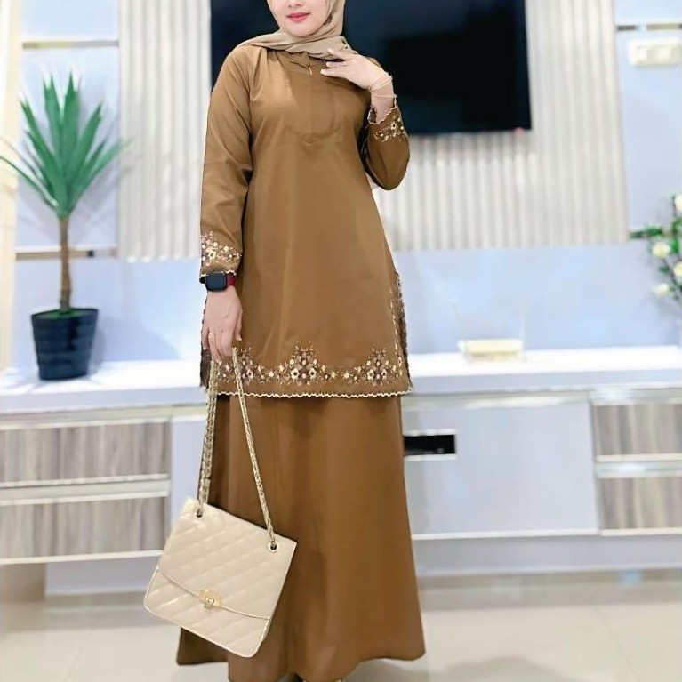 Sales Setelan Rok Pemda Bordir Asn Pdh Gamis Malaysia Pemda || Pakaian Wanita || Seragaman Kantoran