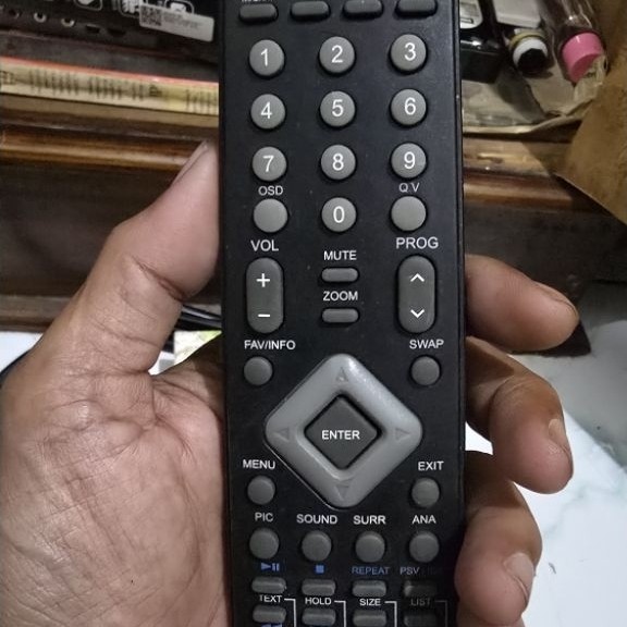 remote ori gawan TV POLYTRON