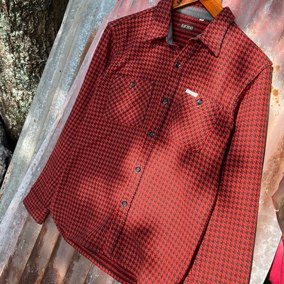 flathead heavyweight Flannel kemeja pria