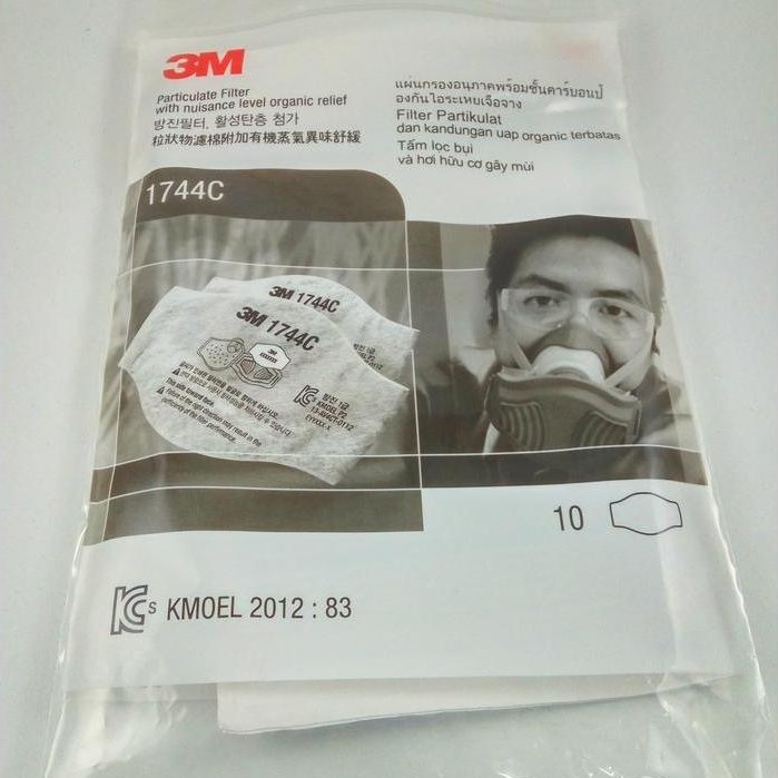 3M Particulate Filter 1744C - Filter Masker