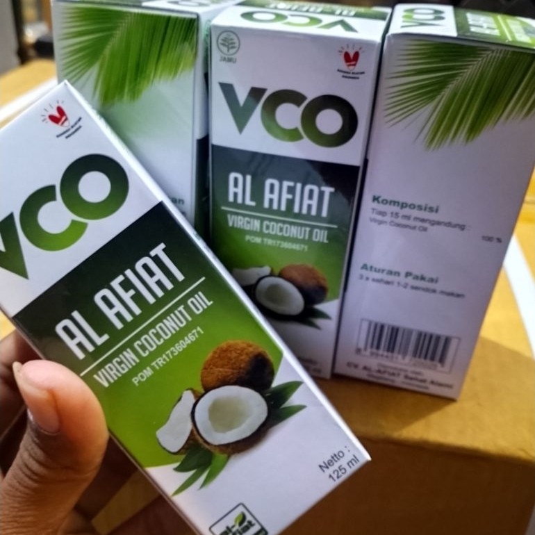 VCO AL AFIAT 125 ml VCO VIRGIN COCONUT OIL