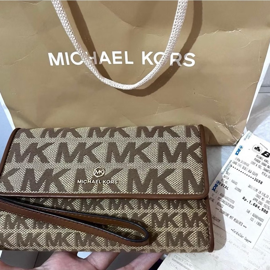 Dompet Michael Kors Original Counter PIM size besar/dompet MK original counter/dompet MK original st