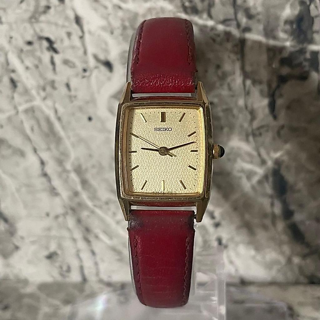 Seiko Tank Wanita Kondisi Mati Original Japan