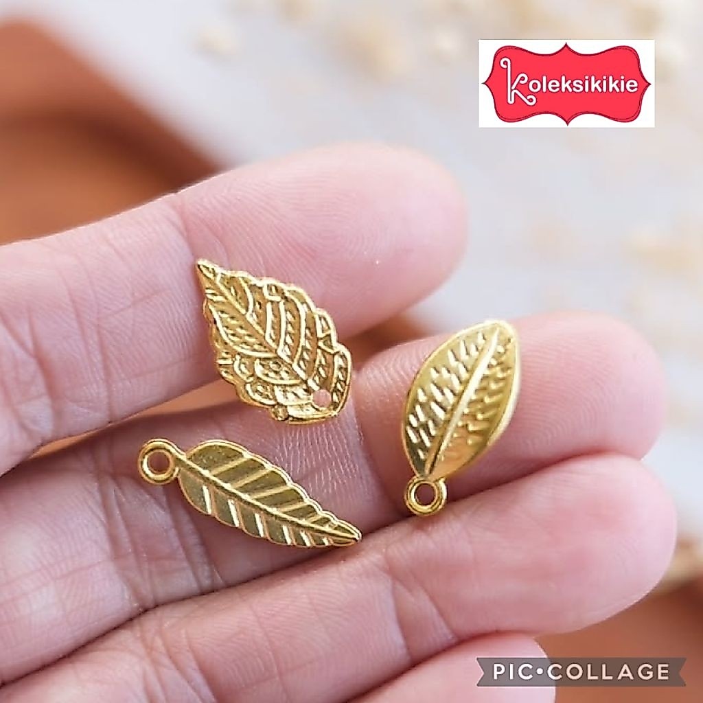 Manik Daun Emas | Daun Panjang/Daun Oval/Daun Lancip | per 10 gram