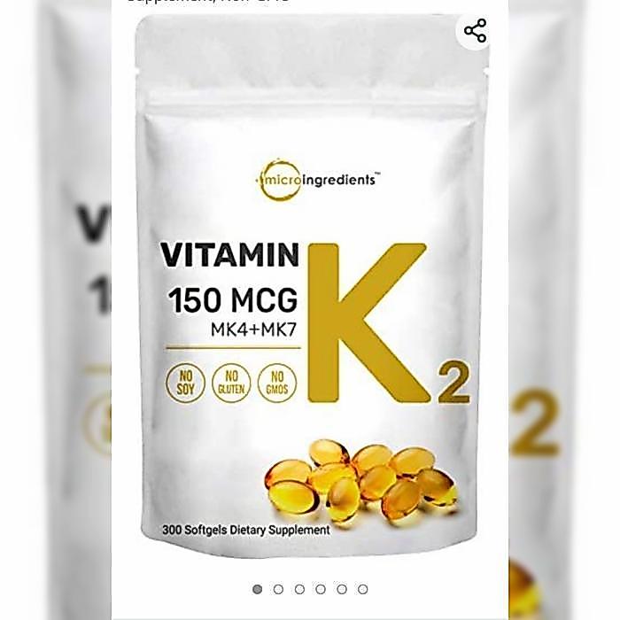 PROMO Micro Ingredients Vitamin K2 150 mcg
