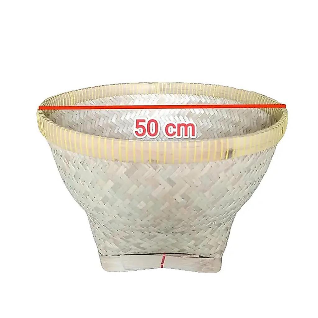 Bakul Bambu JUMBO Anyaman Super 50 CM / Bakul Cuci Beras Nasi Bambu JUMBO 20 Liter Kitchenware