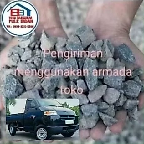 Batu split murni bangunan /meggacarry