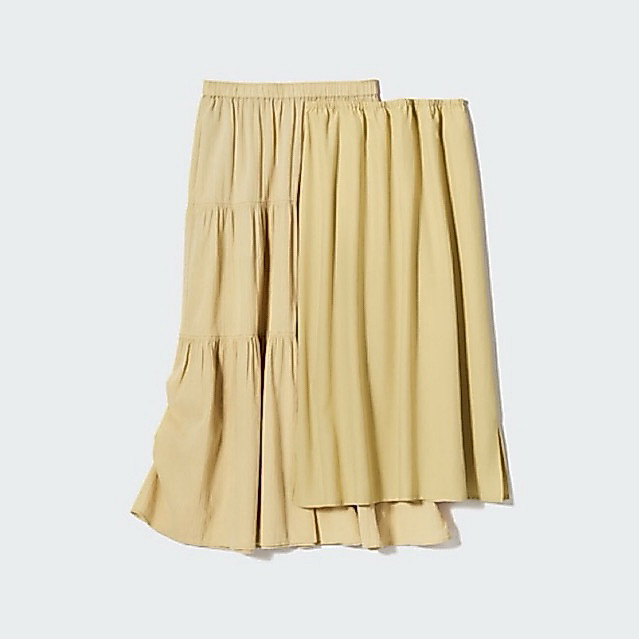 Rok Uniqlo Umpak Crinkle