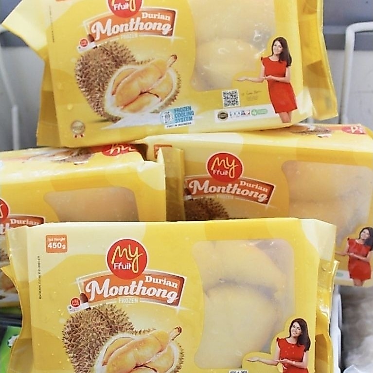 Frozen Durian Monthong MyFruit 450g Durian Beku Premium Asal Thailand | Siap Santap | Rasa Legit dan