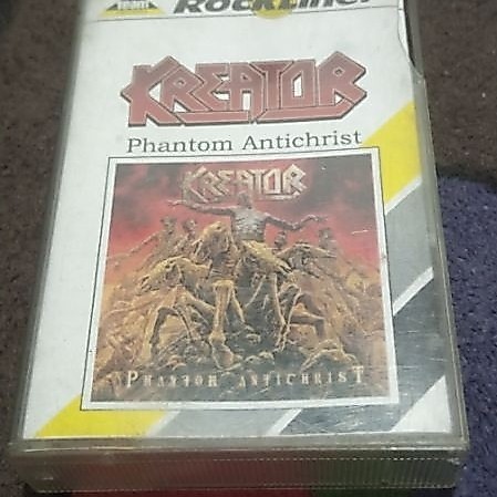 kaset pita Kreator album Phantom Antichrist