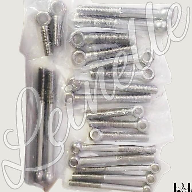 Stainless Steel 304 Lifting Eyelet Bolt Or Eye Bolt Sekerup Mata Ikan Skrup Eceran M16 Restock