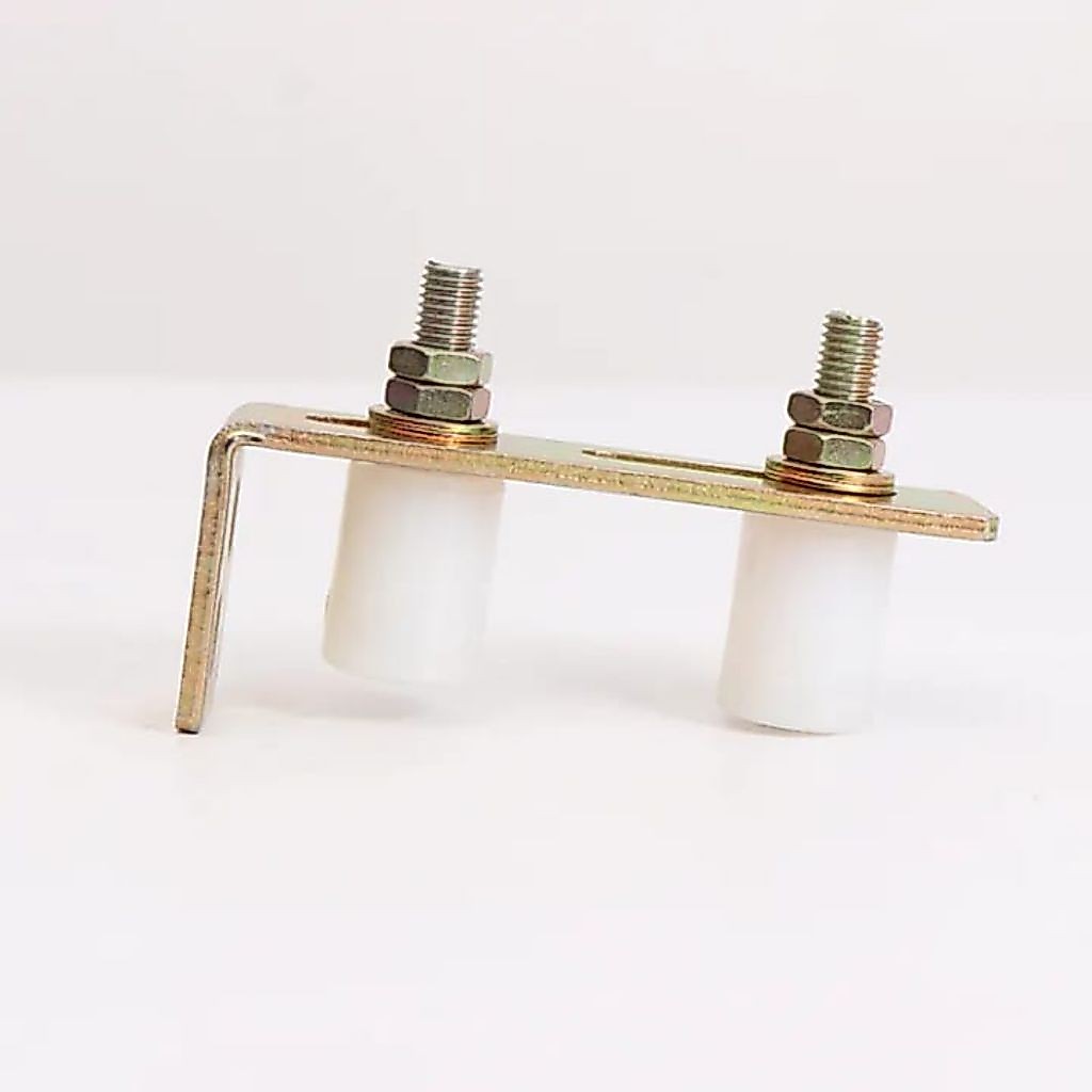 Minimalis Bracket Roller Nilon Rumah Roda Atas Penuntun Pintu Pagar Dorong Untuk Besi Stainless Kayu
