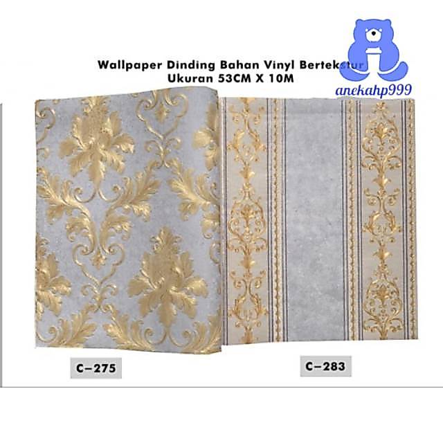 WALLPAPER BAHAN VINYL MOTIF BATIK KODE C [ 280 - 287 ] ~ [ 272 - 279 ]