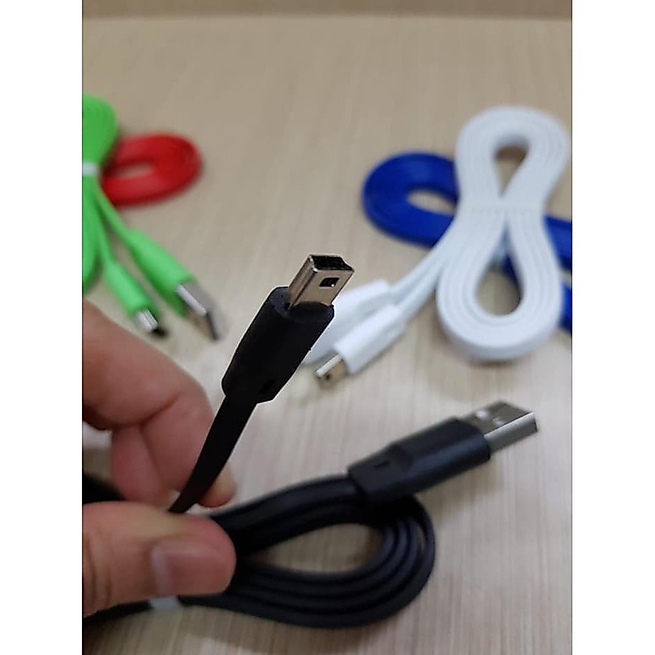 Kabel Data Gepeng Nexian Esia Mito MP3 Cross G900  V3 / Mini usb gede 100CM fast charging charger sp
