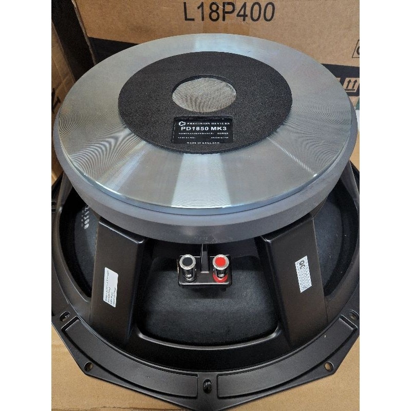 Speaker komponen pd1850 pd 1850 mk3 precision subwoofer double demper