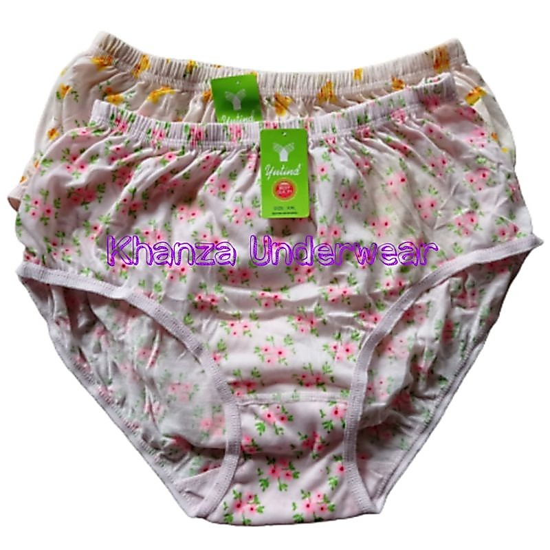 6 pcs CD Celana Dalam Wanita Yutind CD Yutind Sablon