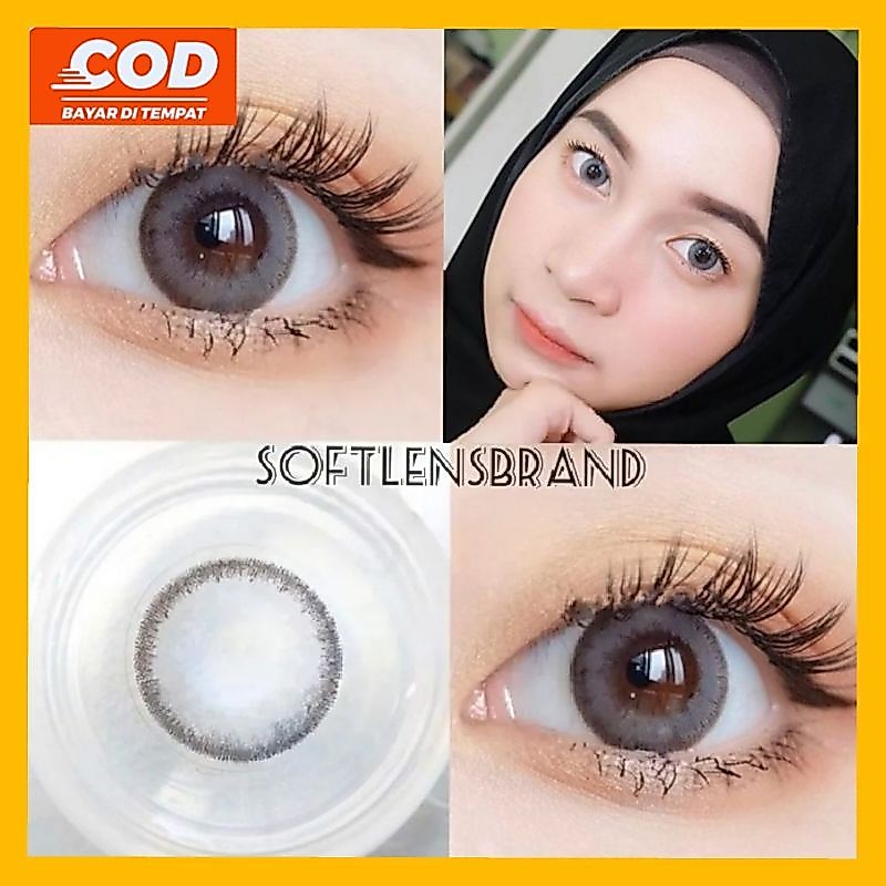 Softlens natural 14,5 mm - softlens aqua - softlens grey - softlens korea