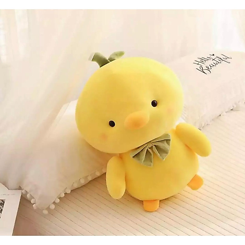 Viral  Boneka Bebek Kuning Lucu Boneka Bebek Korea Gemoy lalafanfan Mainan anak Terbaru