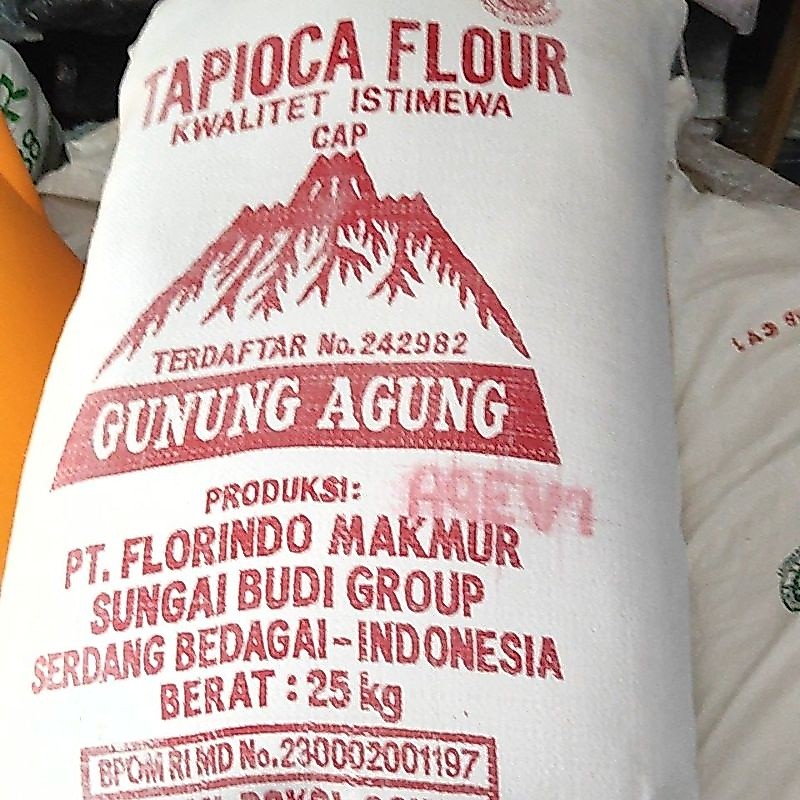 tepung tapioka / kanji cap gunung agung