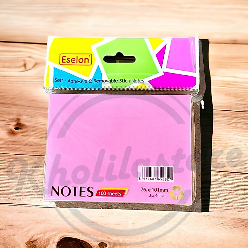 Sticky Notes Eselon 76x101mm / Stick Note Multi Warna